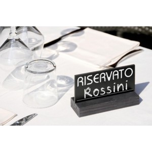 Segnaposto legno/lavagna